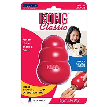 KONG Classic Dog Toy Large Red