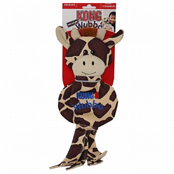 KONG Wubba No Stuff Girafe Dog Toy Large