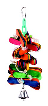 Kazoo Pop Sticks &amp; Bell Medium Bird Toy