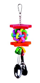 Kazoo Star Chips &amp; Spoons Medium Bird Toy