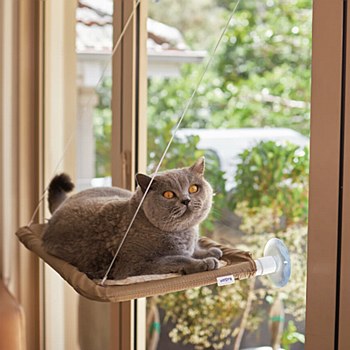 Kazoo The Lookout Deluxe Cat Window Cat Bed