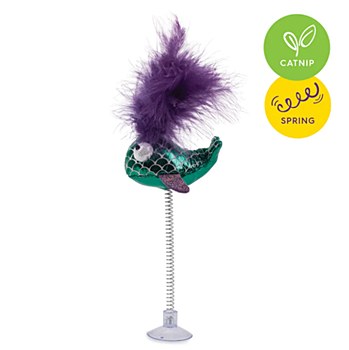 Kazoo Bouncy Fish Cat Toy