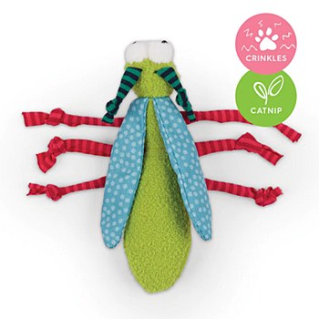 Kazoo Crinkle Bug Cat Toy
