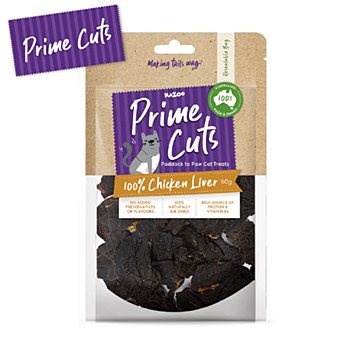 Kazoo Prime Cuts 100% Chicken Liver Cat Treats 60g