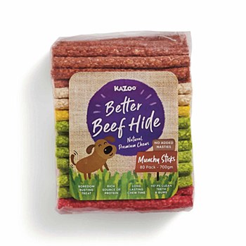 Kazoo Munchy Sticks 13cm Dog Treats (80 Pack)
