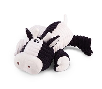 Kazoo Furries Funky Cow Medium Dog Toy