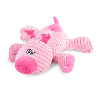Kazoo Furries Funky Pig Medium Dog Toy