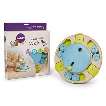 Kazoo Circle Interactive Puzzle Dog Toy