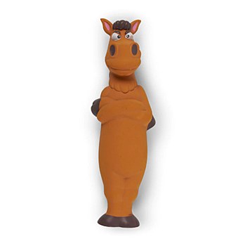 Kazoo Hangry Horse Large Latex Dog Toy