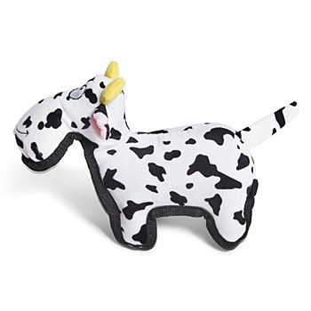 Kazoo Furries Tough Cow Small Dog Toy