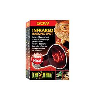 Exo Terra Heat Glo Infrared Basking Spot Heat Lamp 50W