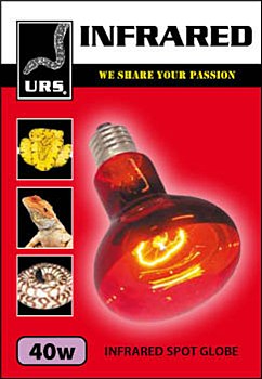 URS INFRARED Spot Globe 40W