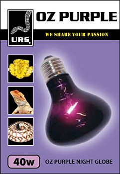 URS OZ Purple Night Globe Small 40W