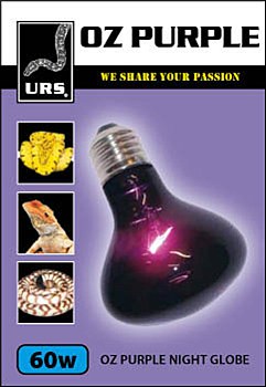 URS OZ Purple Night Globe Small 60W