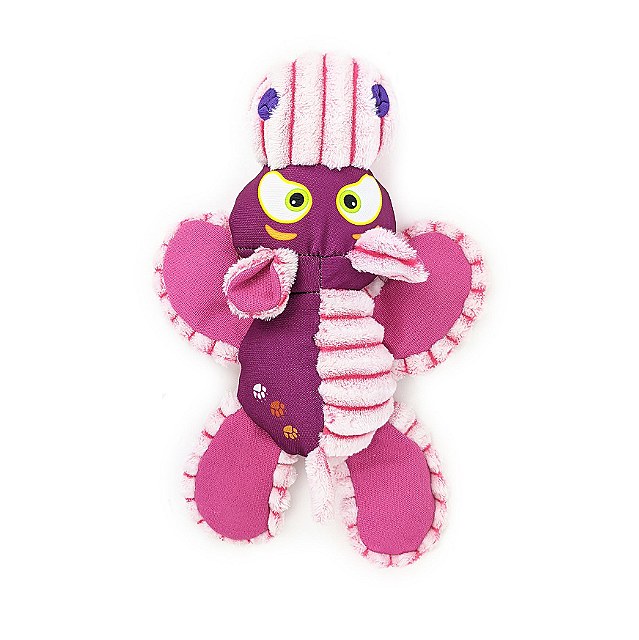 Pink hippo dog outlet toy