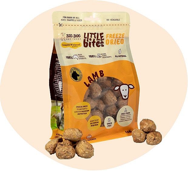 Freeze dried outlet lamb dog treats