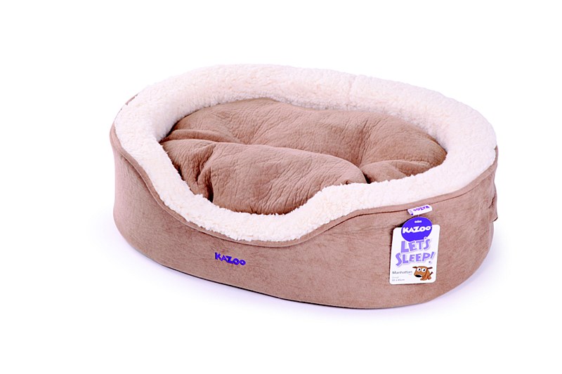Kazoo Manhattan Coffee Medium Dog Bed Mega Pet Warehouse