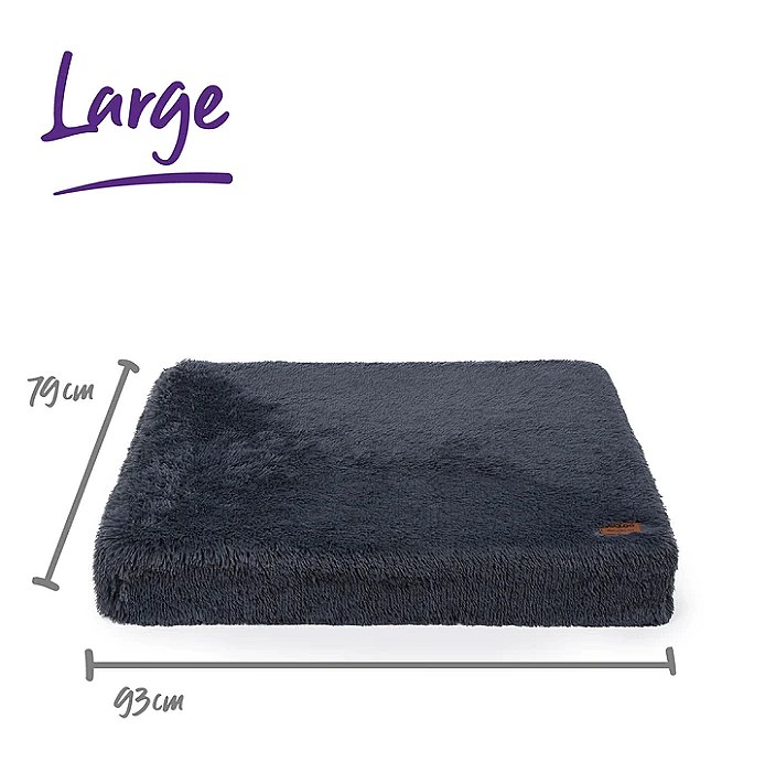 Kazoo Slumber Cloud Grey Large Dog Bed Mega Pet Warehouse