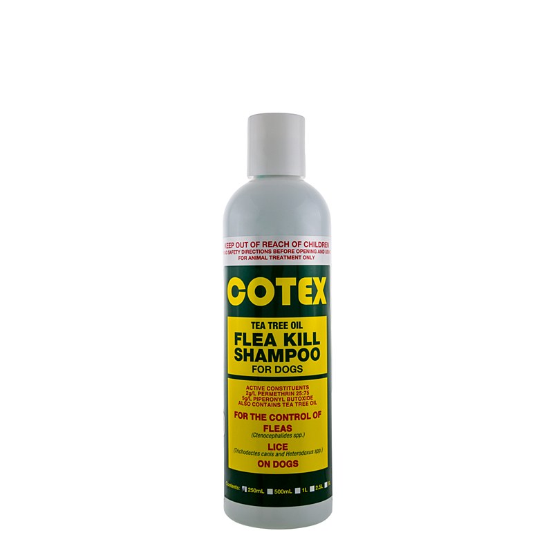 Cotex Tea Tree Oil Flea Kill Shampoo for Dogs 250ml