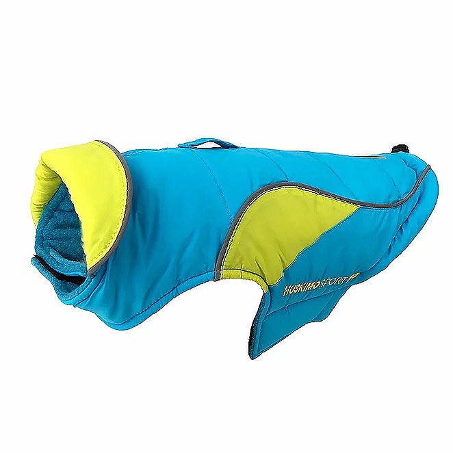 Huskimo Dog Coat Odour Free Sherpa Blue 52cm Mega Pet Warehouse