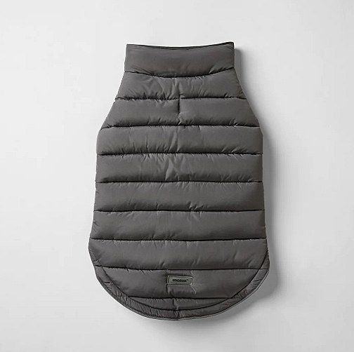 Snooza Dog Coat Sport Puffer Jacket Grey Extra Large Mega Pet Warehouse