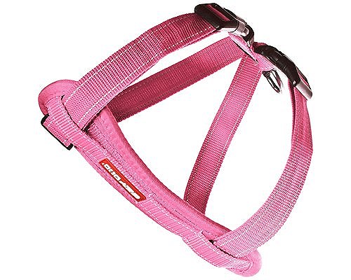 pink dog harness large