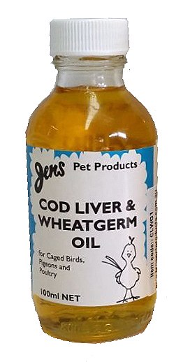 cod liver oil for budgies