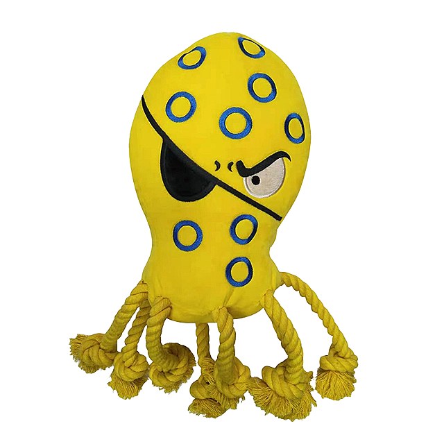 rope octopus dog toy