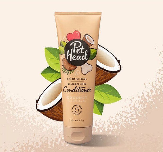 Pet Head Sensitive Soul Sensitive Skin Dog Conditioner 250ml Mega Pet
