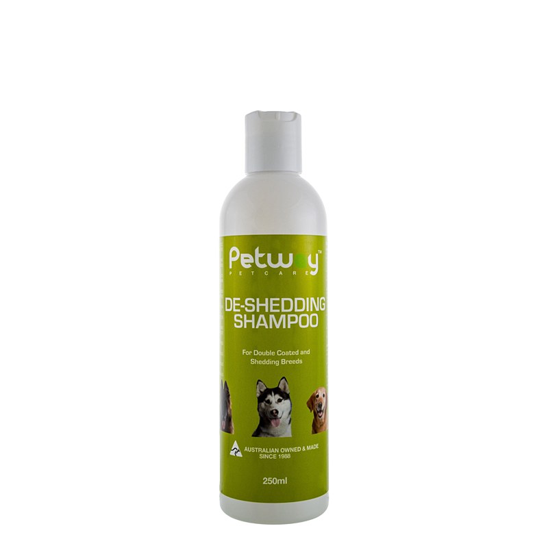 Petway Dog Shampoo De-Shedding 250ml - Mega Pet Warehouse