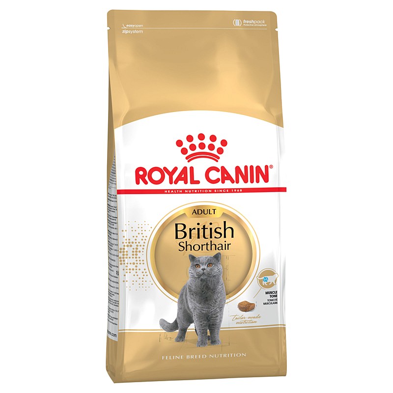 Royal Canin British Shorthair Adult Cat 4kg Dry Cat Food Mega