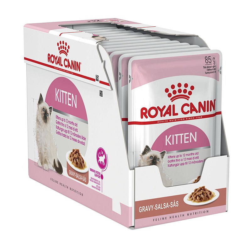Royal Canin Kitten Gravy 12x85g Wet Cat Food Mega Pet Warehouse