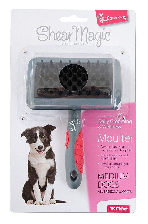 Shear Magic Dog Brush Moulter for Medium Dogs Mega Pet Warehouse