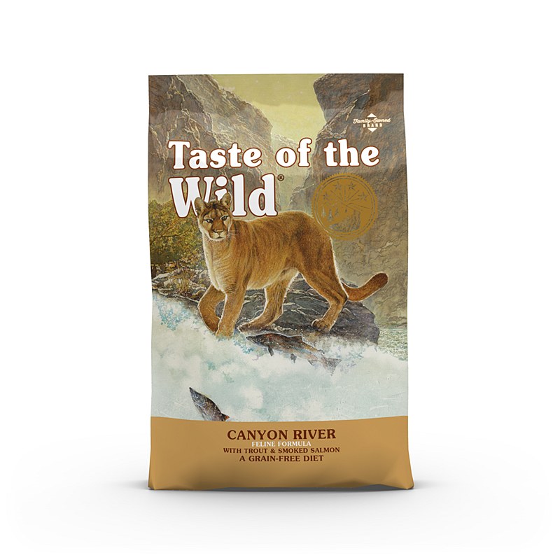 Taste of the Wild Grain Free Feline Canyon River 2kg Dry Cat Food Mega Pet Warehouse