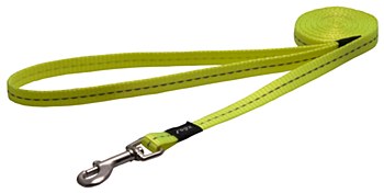 Rogz Dog Lead Classic Small Dayglow Yellow