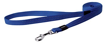 Rogz Dog Lead Classic Medium Blue