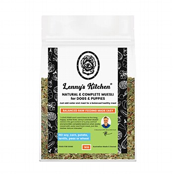 Lenny's Kitchen Natural &amp; Complete Muesli Dry Dog Food 1kg