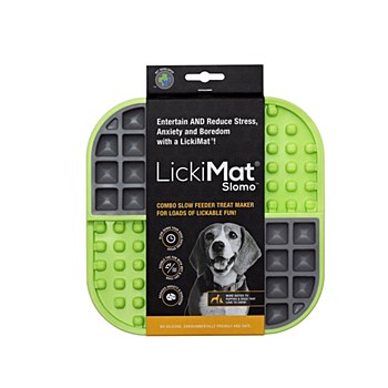 LickiMat Slomo Combo Slow Feeder Green