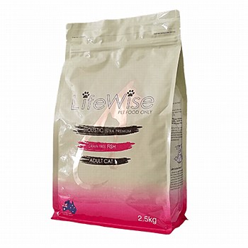 LifeWise Grain Free Fish Adult Cat Dry Food 2.5kg