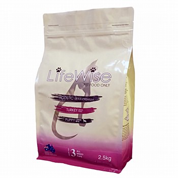 LifeWise Grain Free Turkey Puppy Large Breed Dry Food 2.5kg