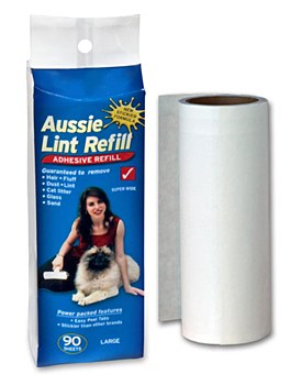 Aussie Lint Roller Large Refill (90 Sheets)