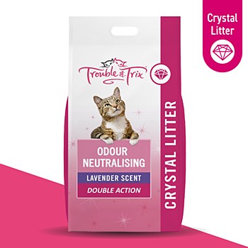 Trouble &amp; Trix Crystal 15 Litre Cat Litter