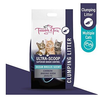 Trouble &amp; Trix Ultra-Scoop 10 Litre Cat Litter