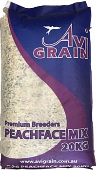 Avigrain Premium Breeders Peachface Mix 20kg Bird Food