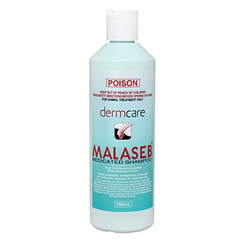 Dermcare Malaseb Medicated Shampoo for Dogs &amp; Cats 500ml