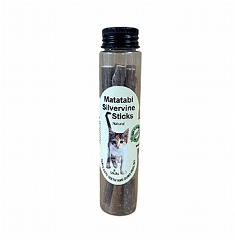 K9 Homes Organic Matatabi Silvervine Sticks Cat Toy (8 Pack)
