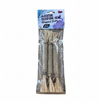 K9 Homes Organic Matatabi Silvervine Sticks Cat Toy (3 Pack)