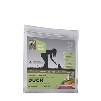 Meals for Meows Hypoallergenic Grain &amp; Gluten Free Duck with Vegetables and Coconut Oil 2.5kg Dry Cat Food