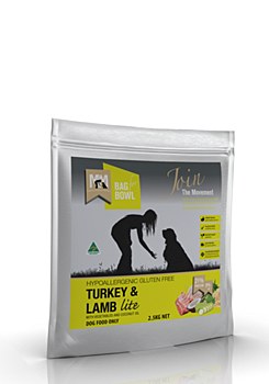 Meals for Mutts Gluten Free Turkey &amp; Lamb Lite 2.5kg Dry Dog Food