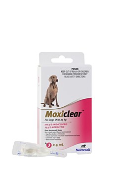 Moxiclear For Dogs Over 25kg (3 Pack)
